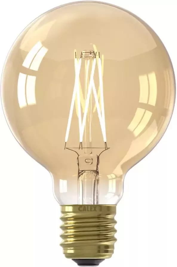 Calex Lichtbron E27 Goud Glas 8x12x8cm (BxHxD)