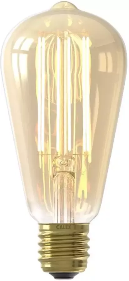 Calex LED-rustieklamp goudkleur E27-1 Leen Bakker - Foto 2