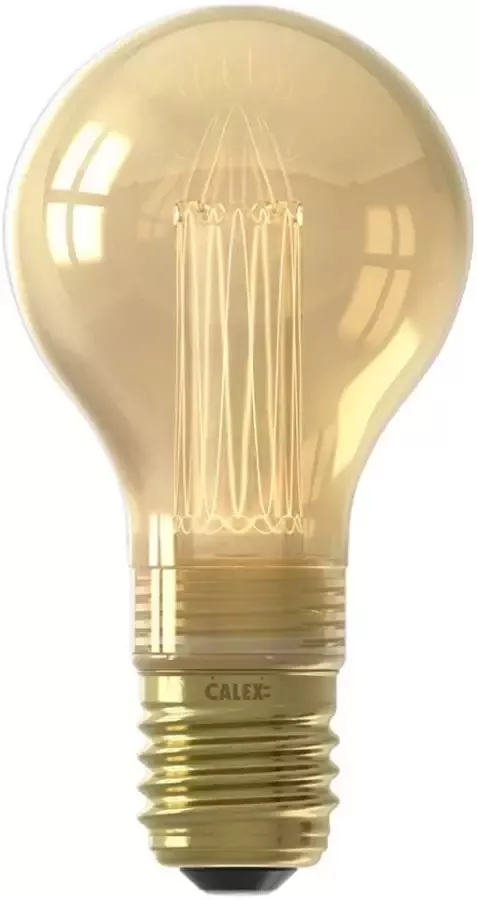 Calex LED-standaardlamp goudkleur E27 2 3W Leen Bakker