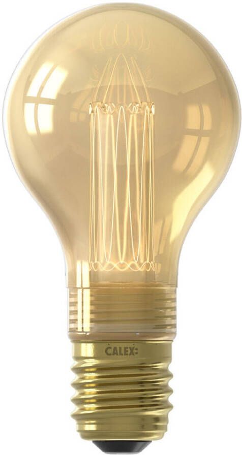 Calex LED-standaardlamp goudkleur E27 3 5W Leen Bakker