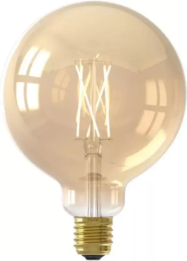 Calex Smart LED-globelamp G125 goudkleurig 7W Leen Bakker - Foto 1