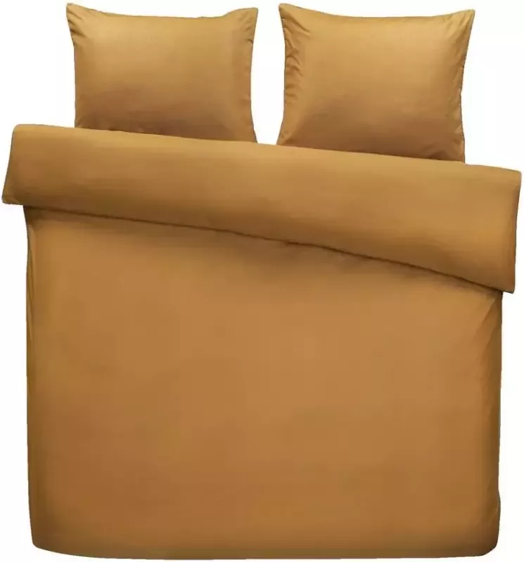 Easy dekbedovertrek Simba caramel 200x200 cm Leen Bakker