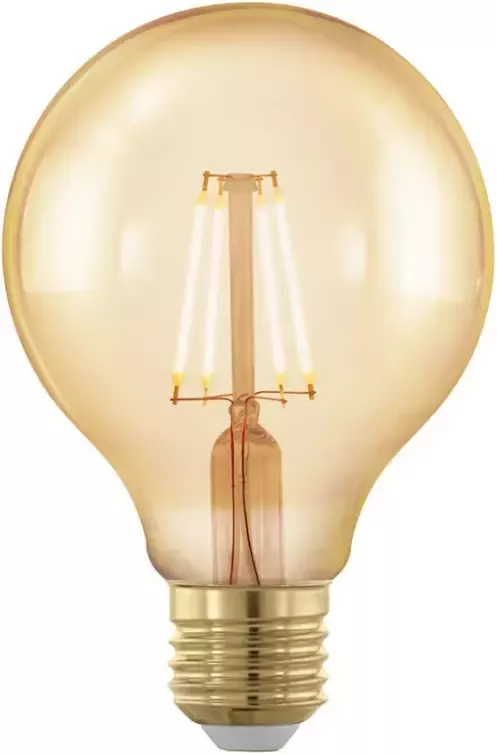 EGLO Golden Age dimbare LED globelamp 8 0 cm Leen Bakker