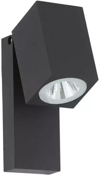 EGLO richtbare wandlamp Sakeda LED antraciet Leen Bakker