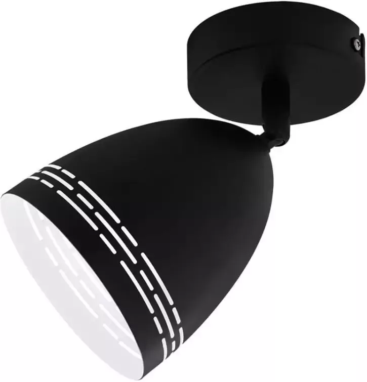 EGLO wand- plafondlamp Sabatella zwart Leen Bakker - Foto 1
