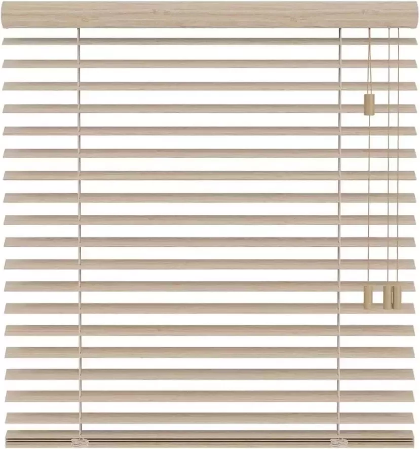 Fenstr bamboe jaloezie Tahiti 65mm licht eiken (25951) Leen Bakker