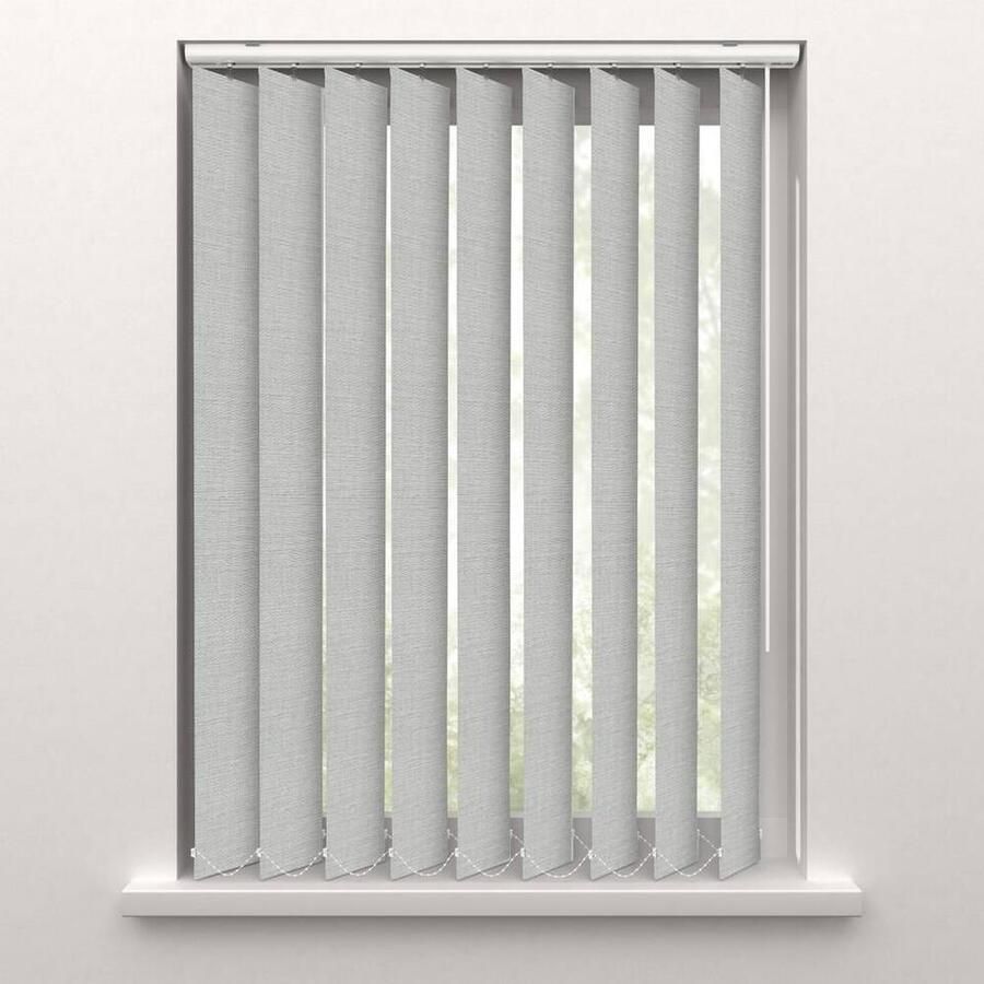 Fenstr lamellen stof Boras lichtdoorlatend lichtgrijs (20073) Leen Bakker