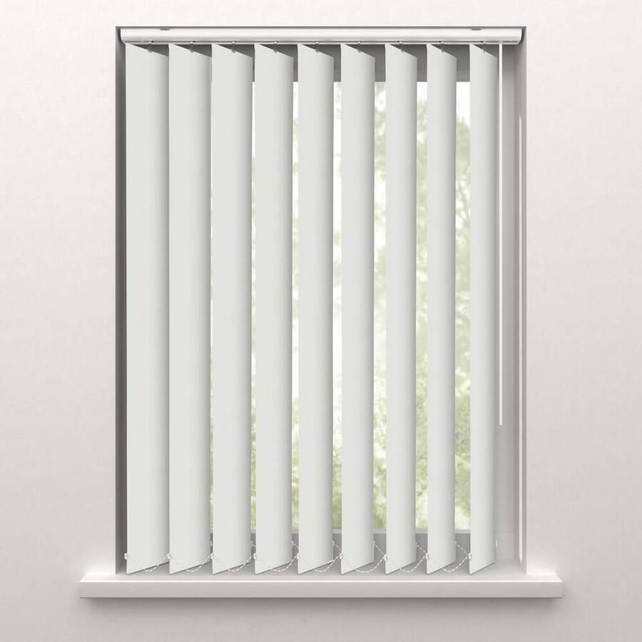 Fenstr lamellen stof Clervaux lichtdoorlatend wit (10037) Leen Bakker