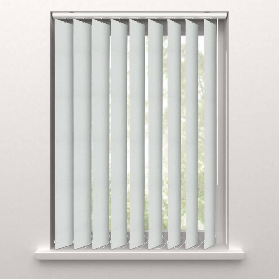 Fenstr lamellen stof Welch lichtdoorlatend lichtgrijs (20075) Leen Bakker