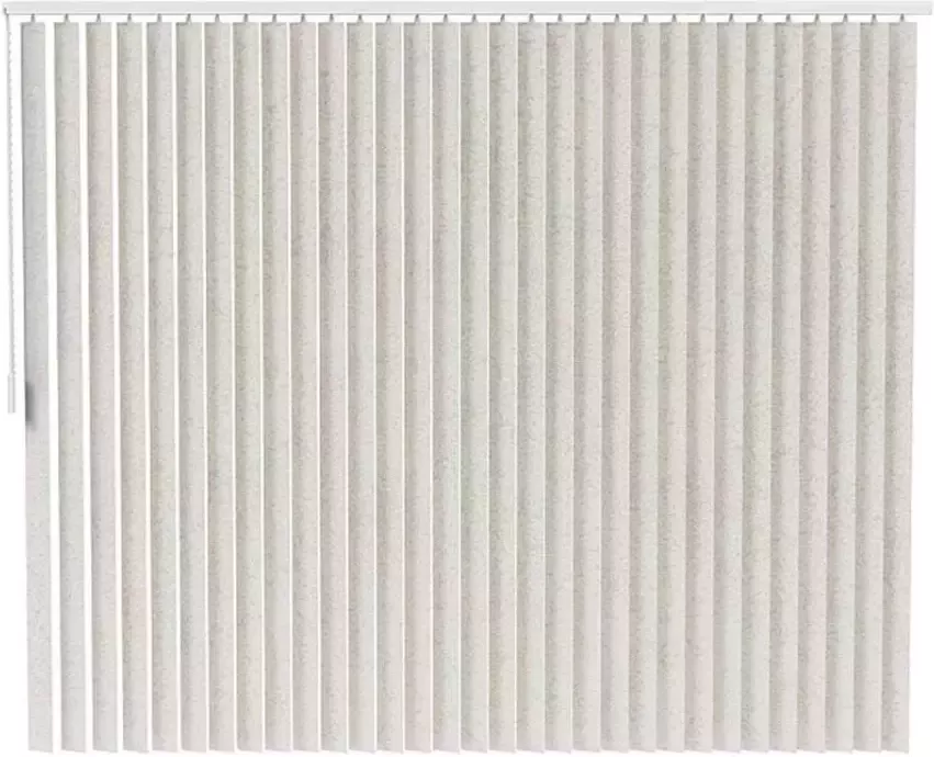 Fenstr lamellen PVC marmer off-white (10709) Leen Bakker