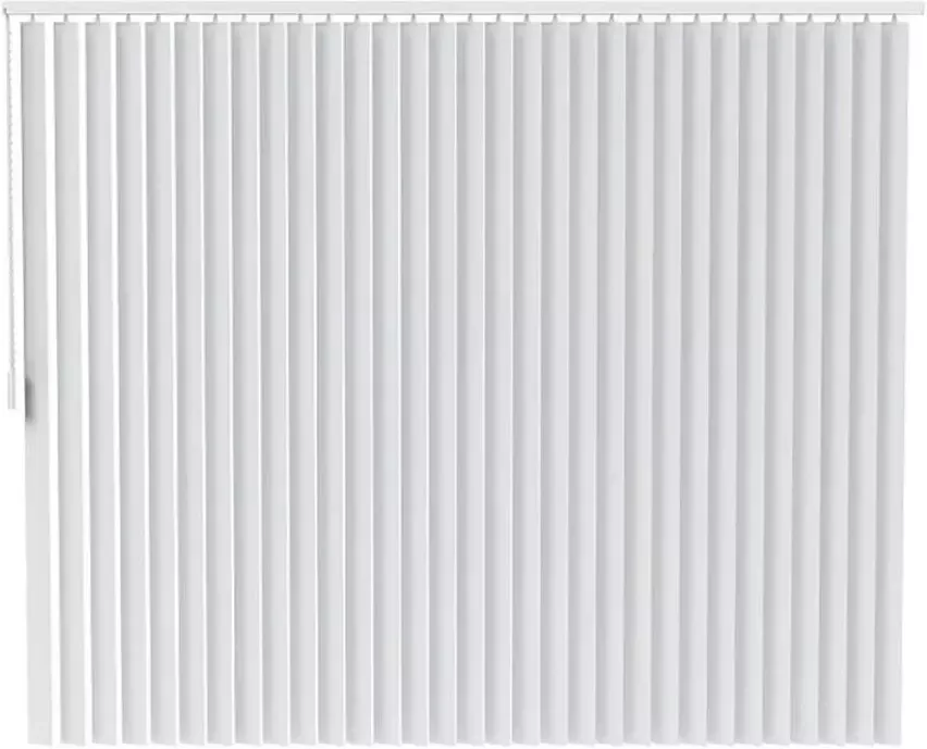 Fenstr lamellen PVC sneeuwwit (10007) Leen Bakker