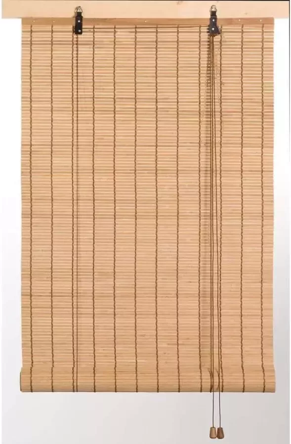Fenstr Rolgordijn Bamboe naturel 120x180 cm Leen Bakker - Foto 1