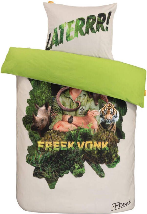 Freek Vonk dekbedovertrek laterrr 140x200 cm Leen Bakker