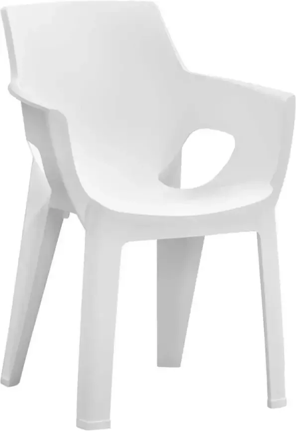 Hartman stapelstoel Ivy wit 85x60x53 cm Leen Bakker - Foto 1