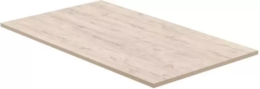 Homeworx Bureaublad zit sta bureau eikenkleur 120x70 cm Leen Bakker - Foto 1