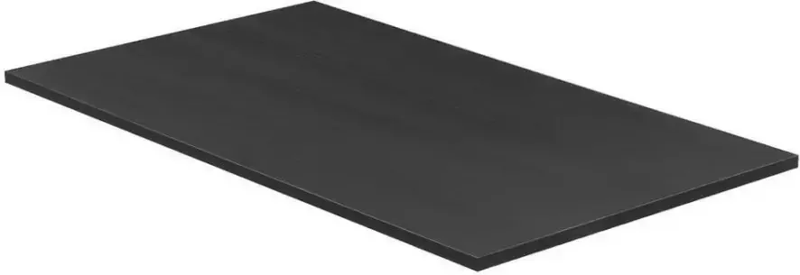 Homeworx Bureaublad zit sta bureau zwart 120x70 cm Leen Bakker
