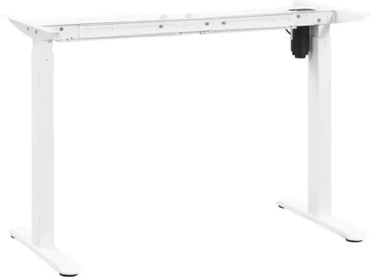 Homeworx Frame zit sta bureau elektrisch verstelbaar wit Leen Bakker