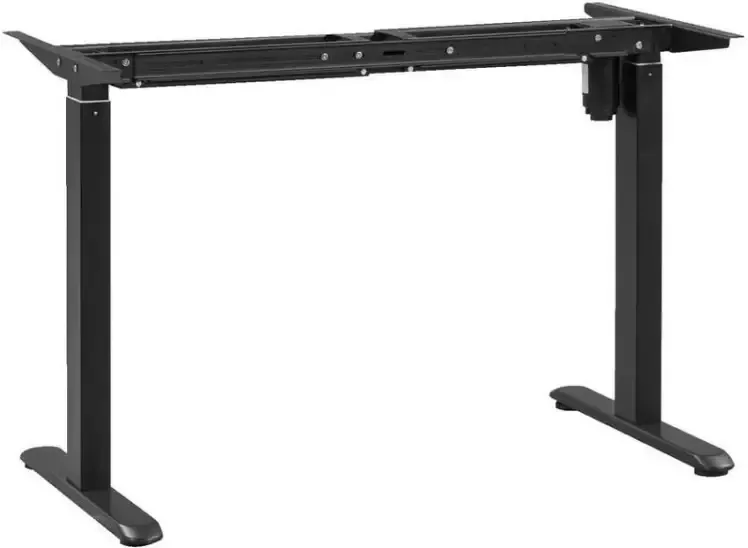 Homeworx Frame zit sta bureau elektrisch verstelbaar zwart Leen Bakker
