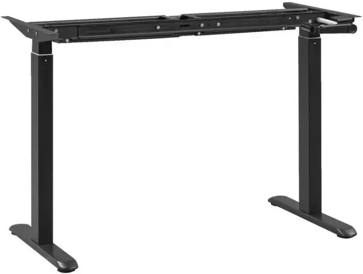 Homeworx Frame zit sta bureau handmatig verstelbaar zwart Leen Bakker