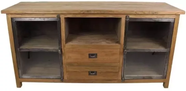 HSM Collection TV-meubel Dingklik bruin 160x50x80 cm Leen Bakker