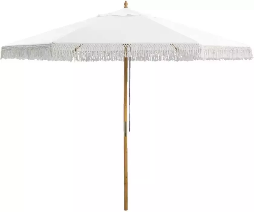 Le Sud houtstok parasol Provence ecru Ø250 cm Leen Bakker