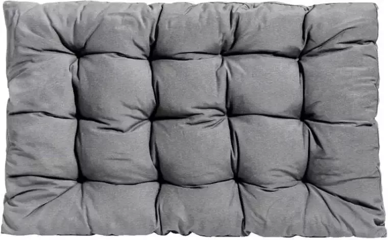 Le Sud Palletkussen Florence grijs 120x80 cm Leen Bakker