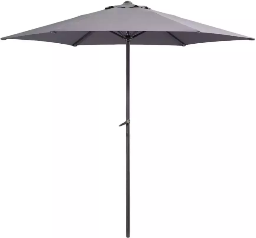 Le Sud parasol Blanca antraciet Ø250 cm Leen Bakker