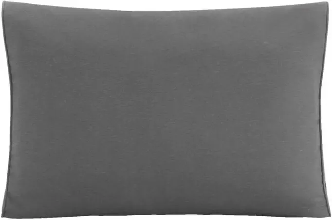 Leen Bakker Rug zij loungekussen Brest grijs 60x43 cm