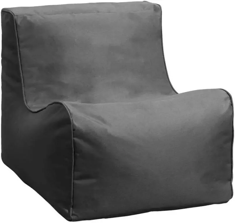Lebel loungestoel antraciet 80x60x65 cm Leen Bakker