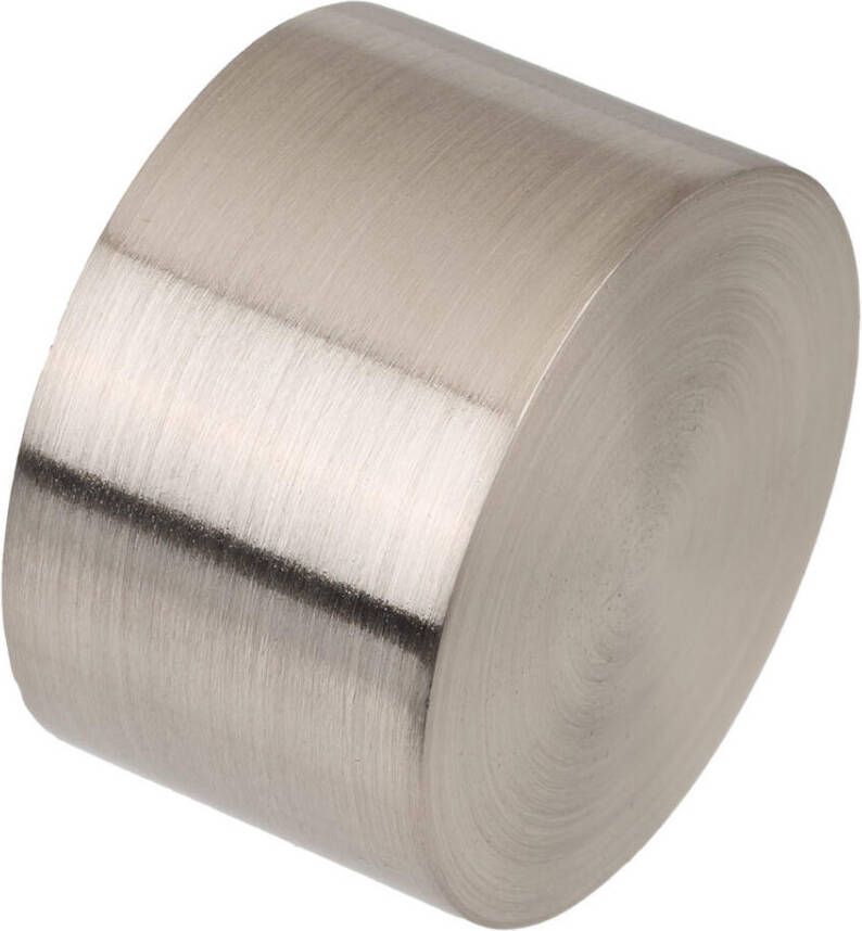 Leen Bakker Eindknop gordijnroede RVS Ø28 mm S 2 (2016364)