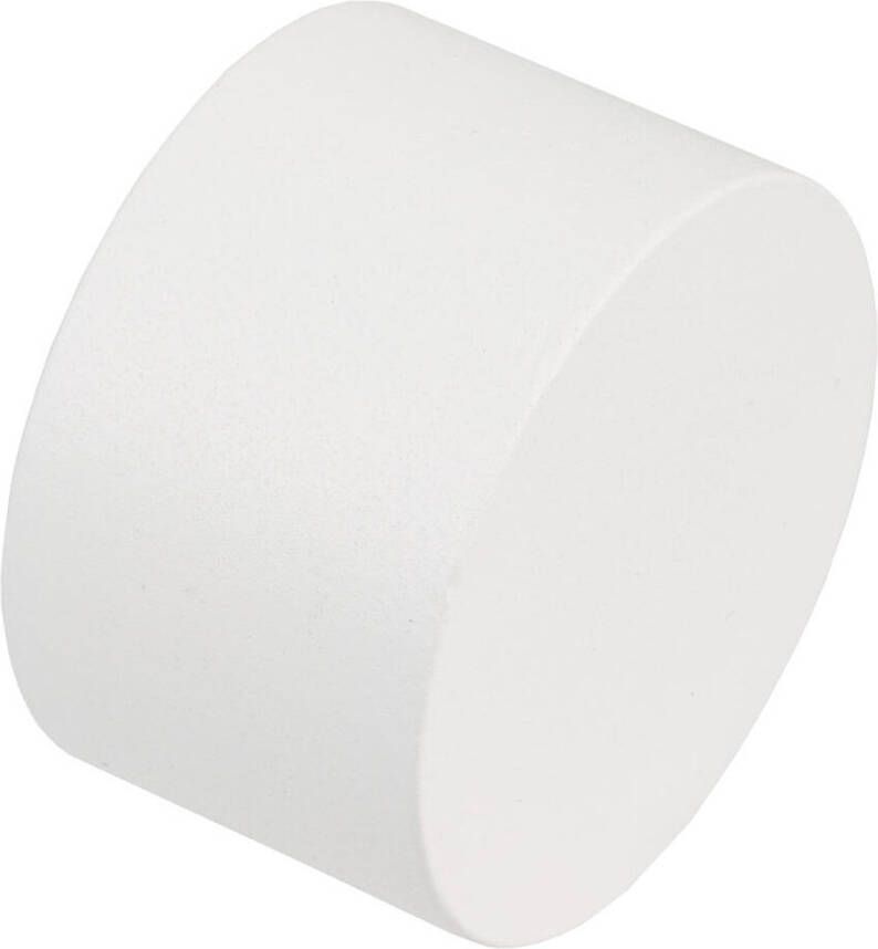 Leen Bakker Eindknop gordijnroede wit Ø28 mm S 2 (2016375)