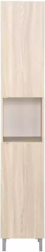 Leen Bakker Badkamerkast Milaan licht eikenkleur 2 deuren 182x32x33 cm - Foto 1