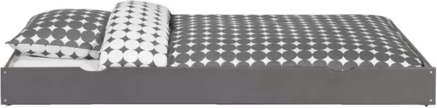 Leen Bakker Bedlade Ties antraciet - Foto 1