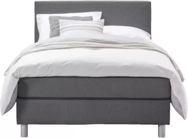 Cocoblub Boxspring 120x200 cm Donkergrijs Compleet 3-delig Slaapcomfort - Foto 2