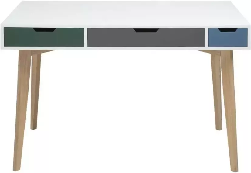 Leen Bakker Bureau Solberg multikleur 76x120x60 cm - Foto 2