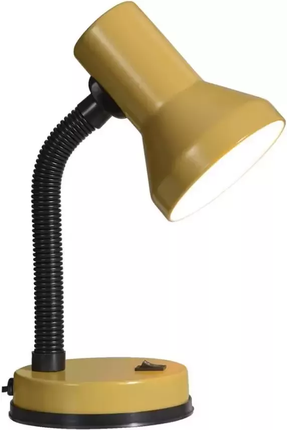 Leen Bakker Bureaulamp Nevada currygeel 20x14x16 cm