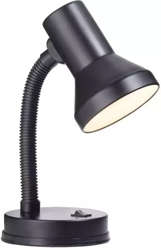 Leen Bakker Bureaulamp Nevada zwart 20x14x16 cm