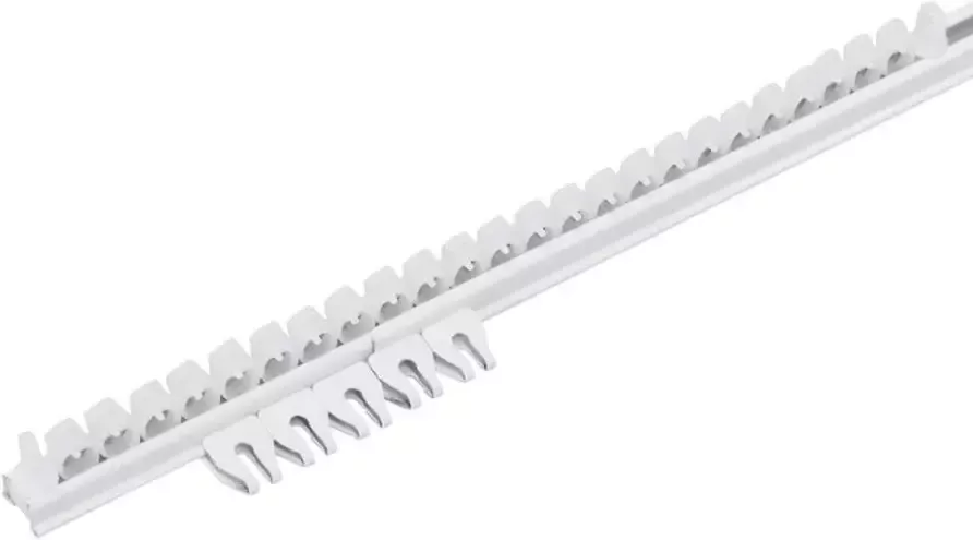 Leen Bakker Complete set Plus rail 200cm wit