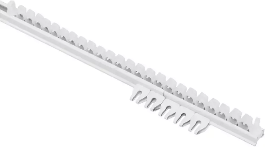 Leen Bakker Complete set Plus uitschuifrail 110-200 cm wit