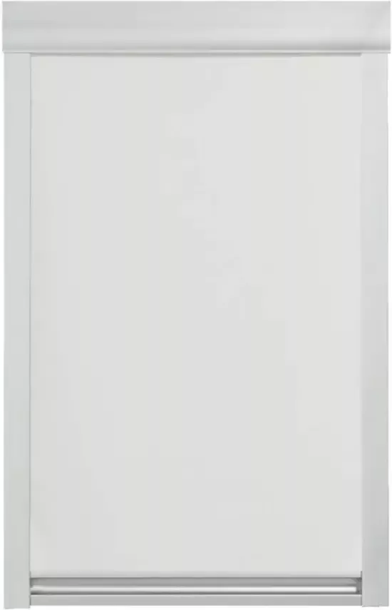 Leen Bakker Dakraamrolgordijn verduisterend wit CK02 55x78 cm