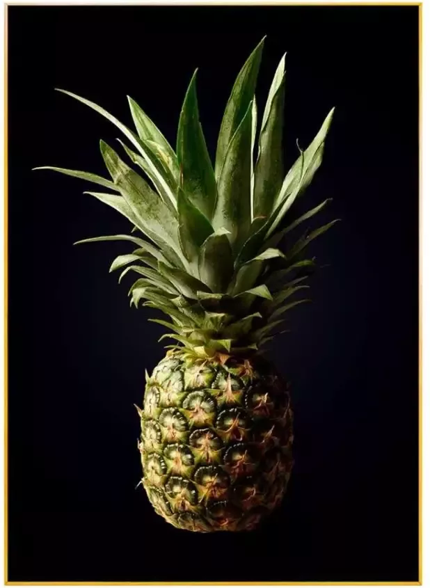 Leen Bakker Decopaneel Ananas 70x50 cm - Foto 1