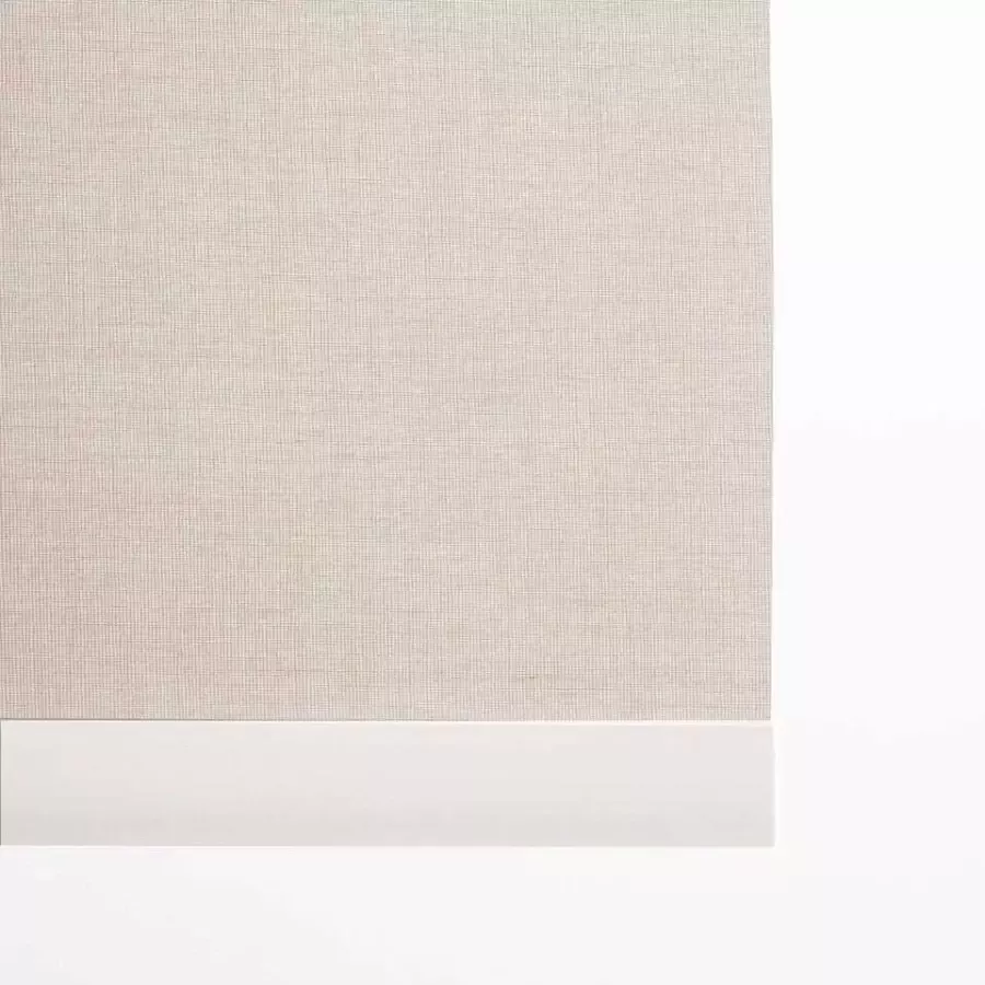 Leen Bakker Decoratieve onderlat rolgordijn wit 180 cm - Foto 1