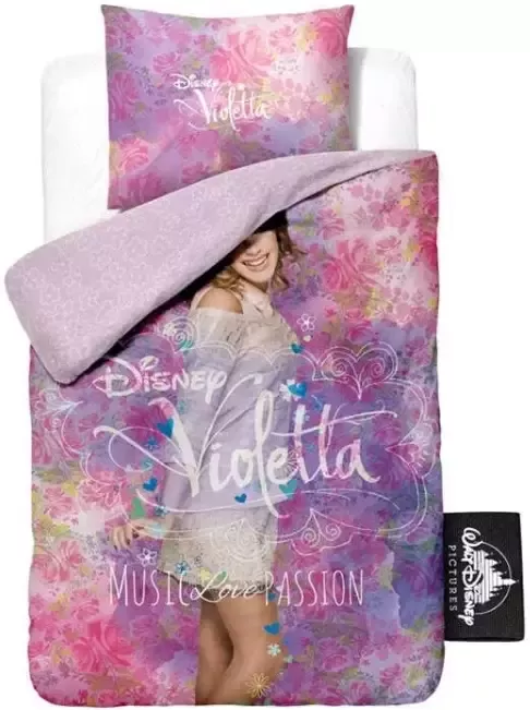 Leen Bakker Dekbedovertrek Disney Violetta Music