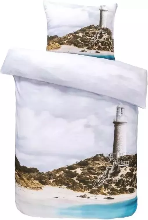 Leen Bakker Dekbedovertrek Lighthouse multikleur 240x200 cm