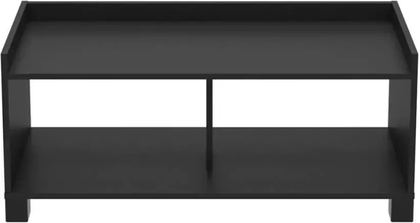 Leen Bakker Demeyere TV-meubel Adam mat zwart 44 6x95x36 2 cm - Foto 1