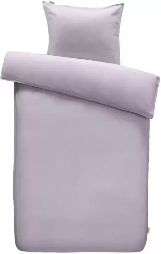 Dindi Home dekbedovertrek Forever colours effen lila 140x200 220 cm Leen Bakker