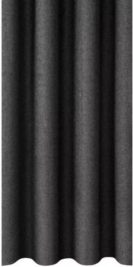 Leen Bakker Gordijnstof Jeroen antracietgrijs