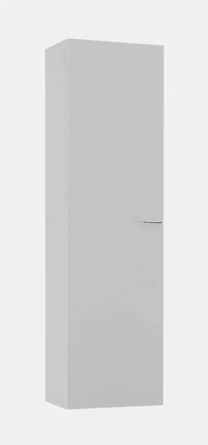 Leen Bakker Hangkast Mestre hoogglans wit verticaal 128 cm - Foto 1