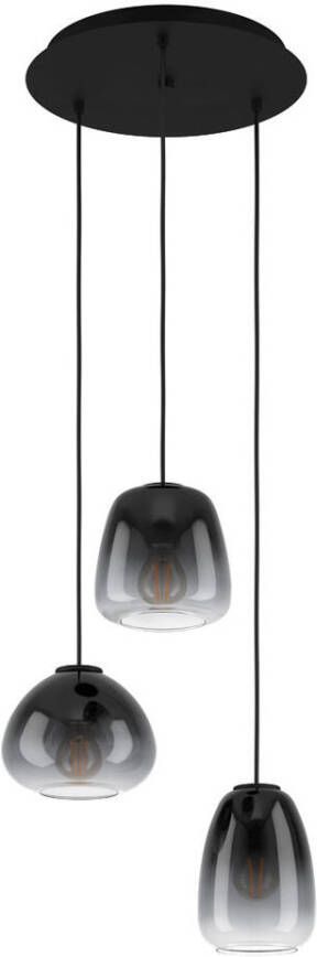 Leen Bakker Hanglamp Aguilares Zwart 110XØ43 cm