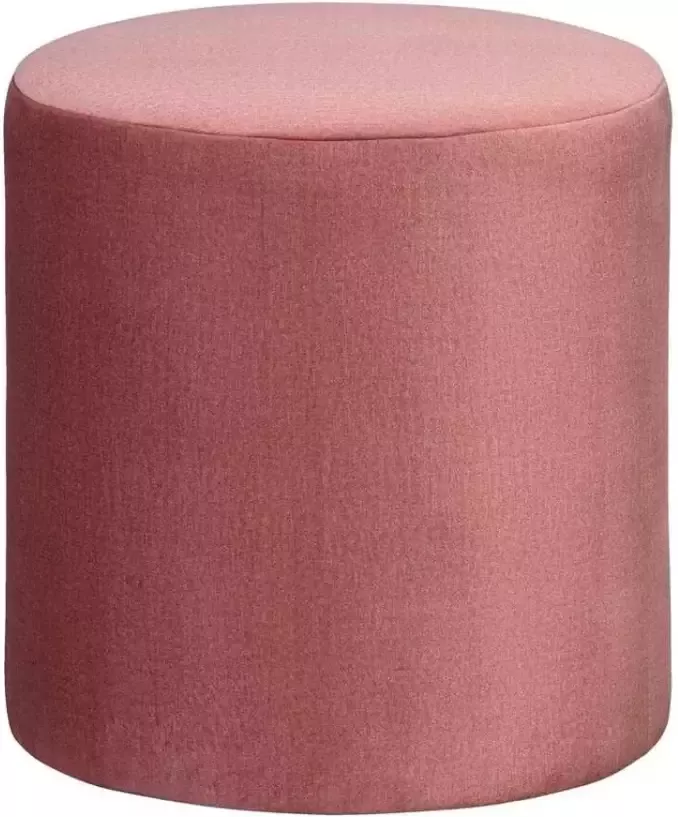 Leen Bakker Hocker Wenen roze 40x37 cm